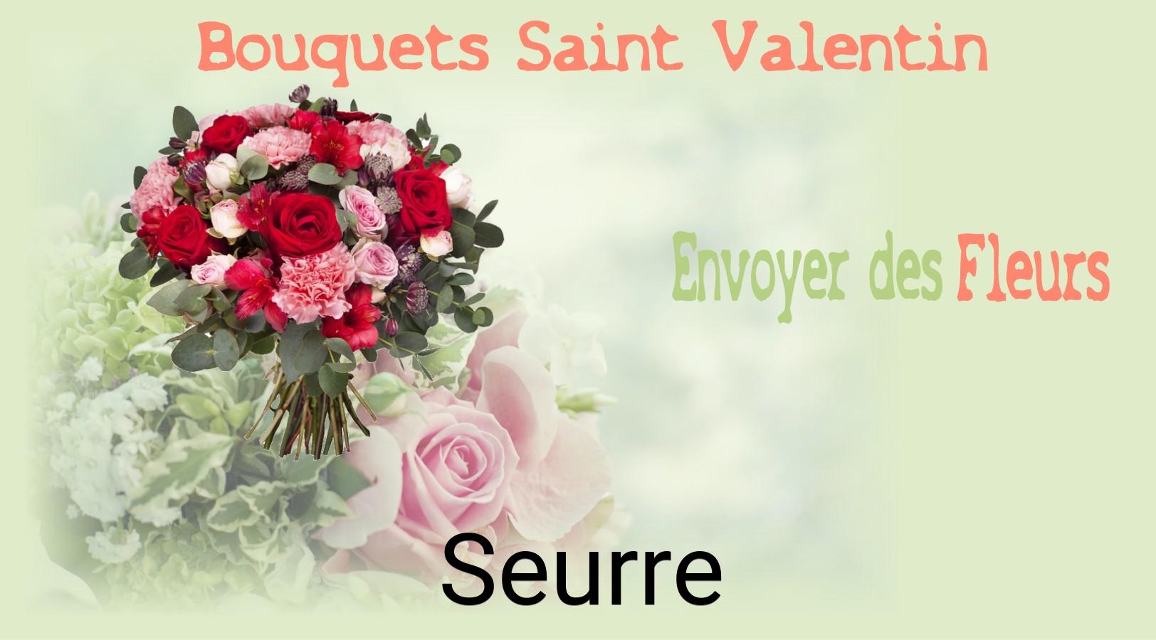 Roses de Saint-Valentin livrées à Seurre